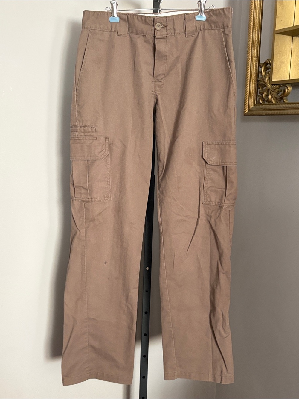 Dickies 32x34 Regular Straight Flex Brown Cargo Pants